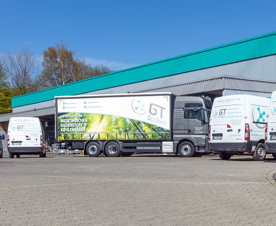Standorte der GT GasTech GmbH