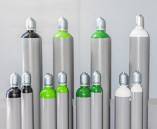 Flaschen für technische Gase