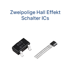 Zweipolige Hall-Effekt-Schalter-ICs