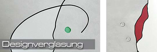 Designverglasung