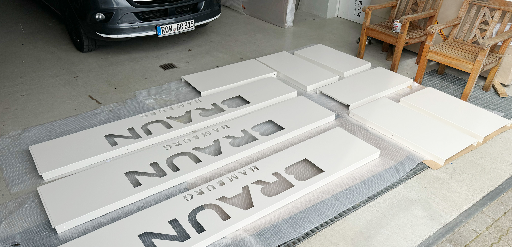 Reinert Werbetechnik – Fertigung