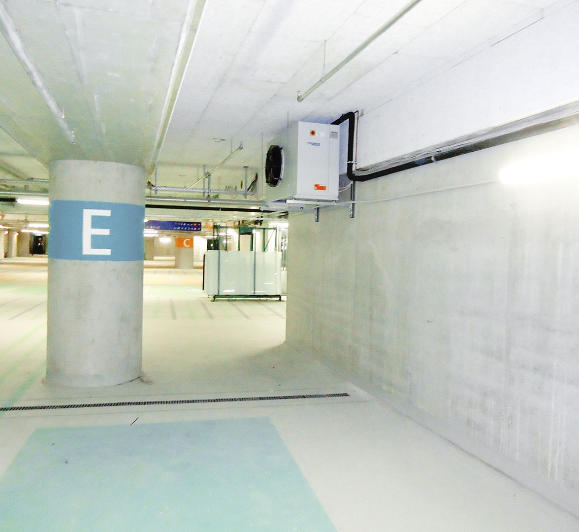Montageprojekt in einer Gewerbeimmobilie