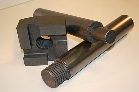 Ofenteil aus Graphit (Heizelemente, Hernträger)