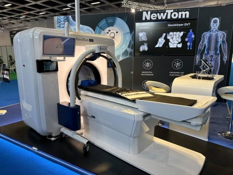 NewTom 7G auf einer Messe
