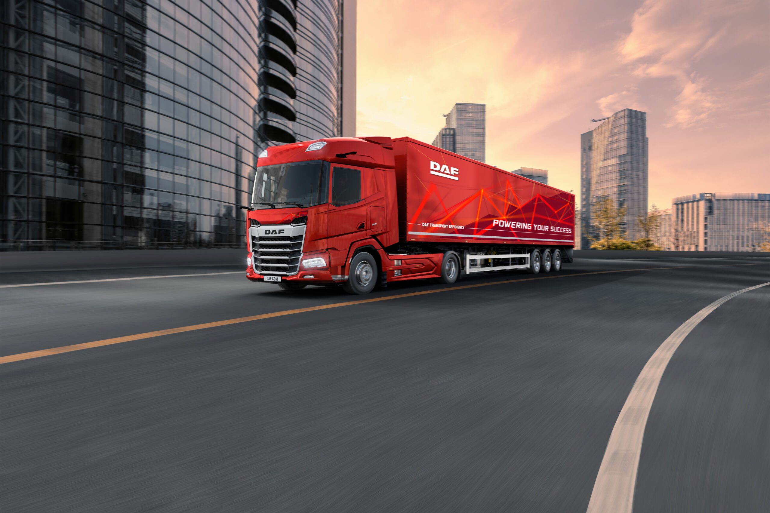 DAF XF mit Anhänger
