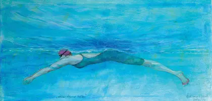 Schwimmerin