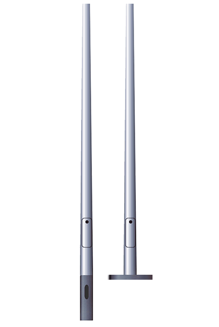 Konische Stahlmasten