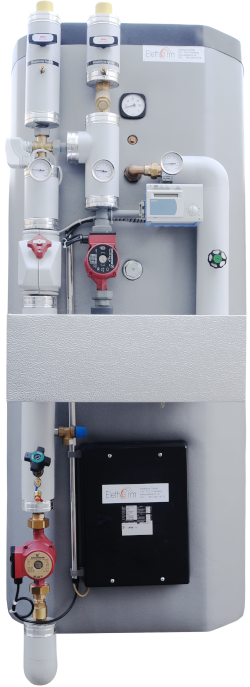 Kompaktes Trinkwassererwärmungssystem (Speicherladesystem, 25–150 kW)