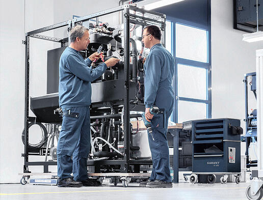 Serviceeinsatz technotrans