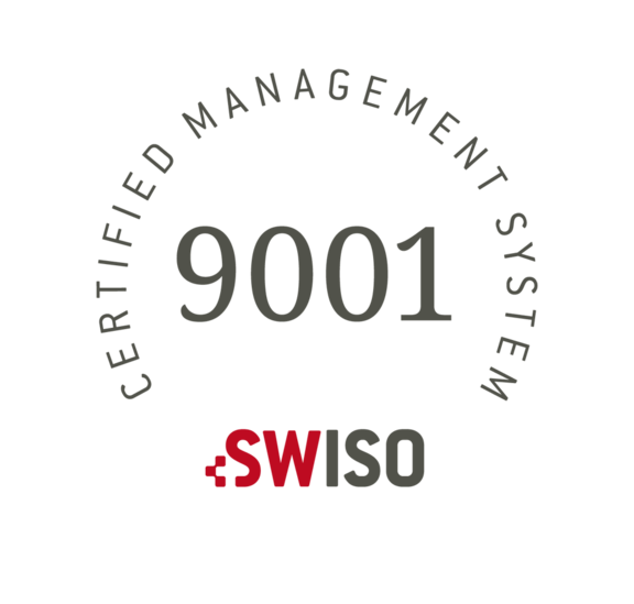 SWISO ISO 9001:2015 Zertifikat