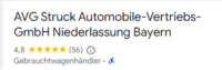 Google-Bewertung Standort Oberbayern
