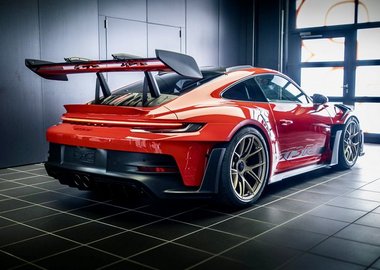 Porsche 992 GT3 RS Indischrot