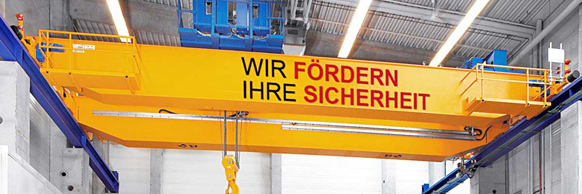 UVV-Prüfung an einer Krananlage