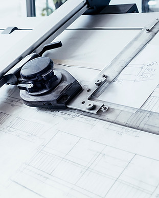 Architekturplan eines Reinraumprojekts