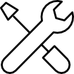 Montage von Verschleißschutzsystemen