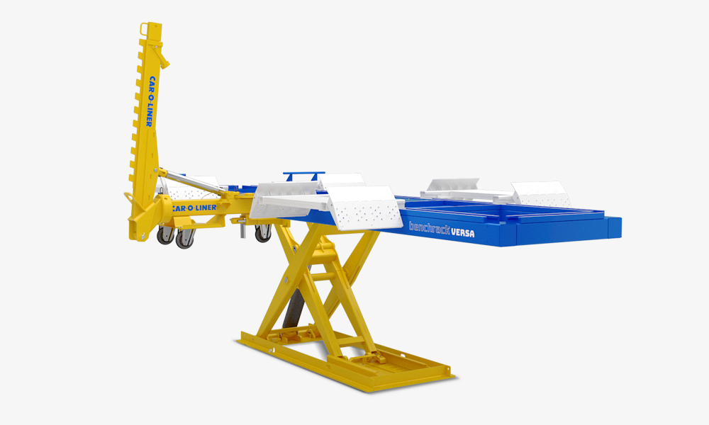 BenchRack Versa Bodenrichtanlage
