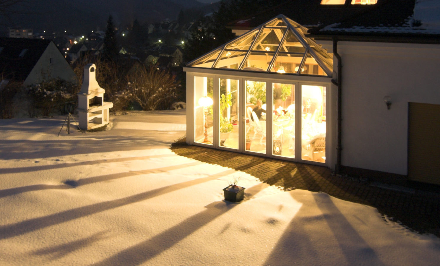 Warmwintergarten in Leipzig