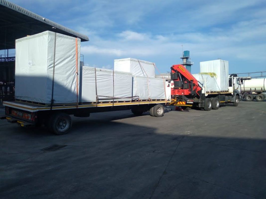 Maschinentransport
