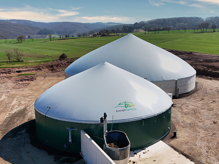 Biogasanlage in der Eifel