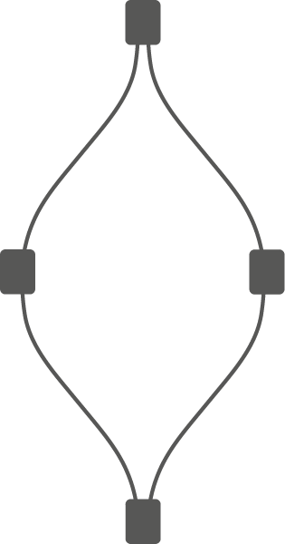 x-wire-Element in Schwarz