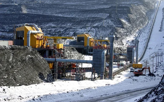 BSM-Anlage im Winter