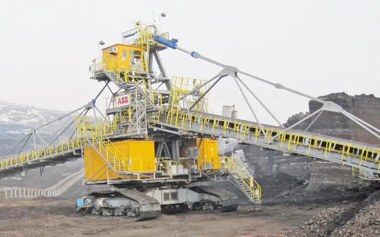 Mobile Transfer Conveyor in Kasachstan