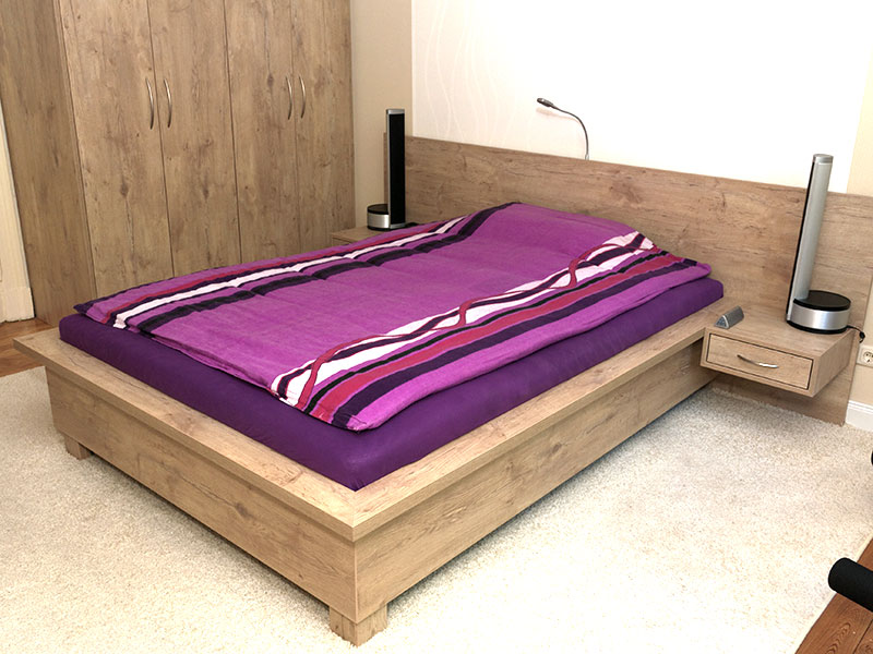 Bett, Detailansicht