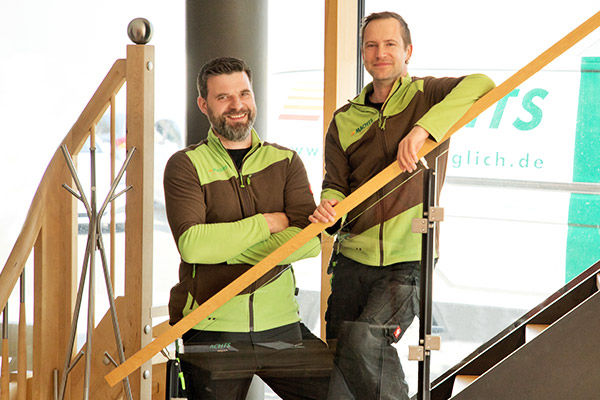 Treppenmontage durch eigenes Fachpersonal