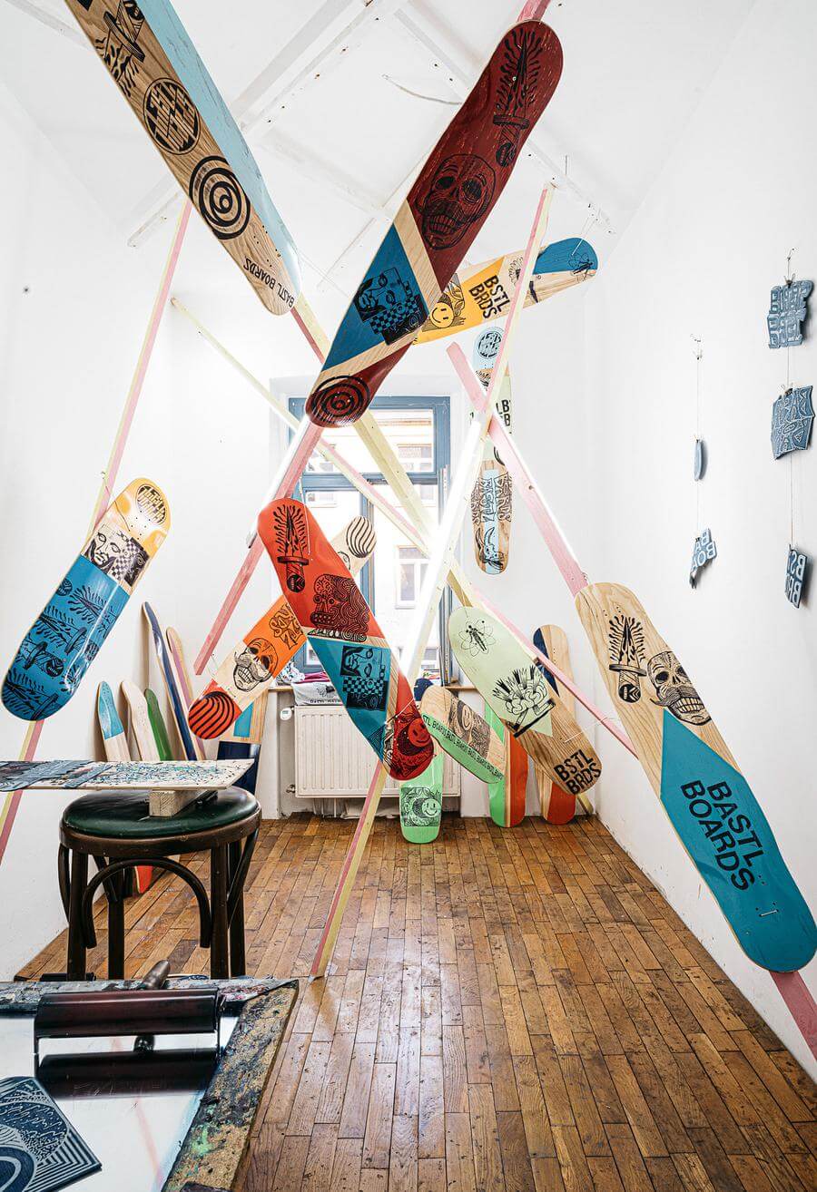 Bastlboards x Busyhands Ausstellung