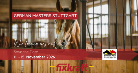 Fixkraft auf den German Masters Stuttgart 2026
