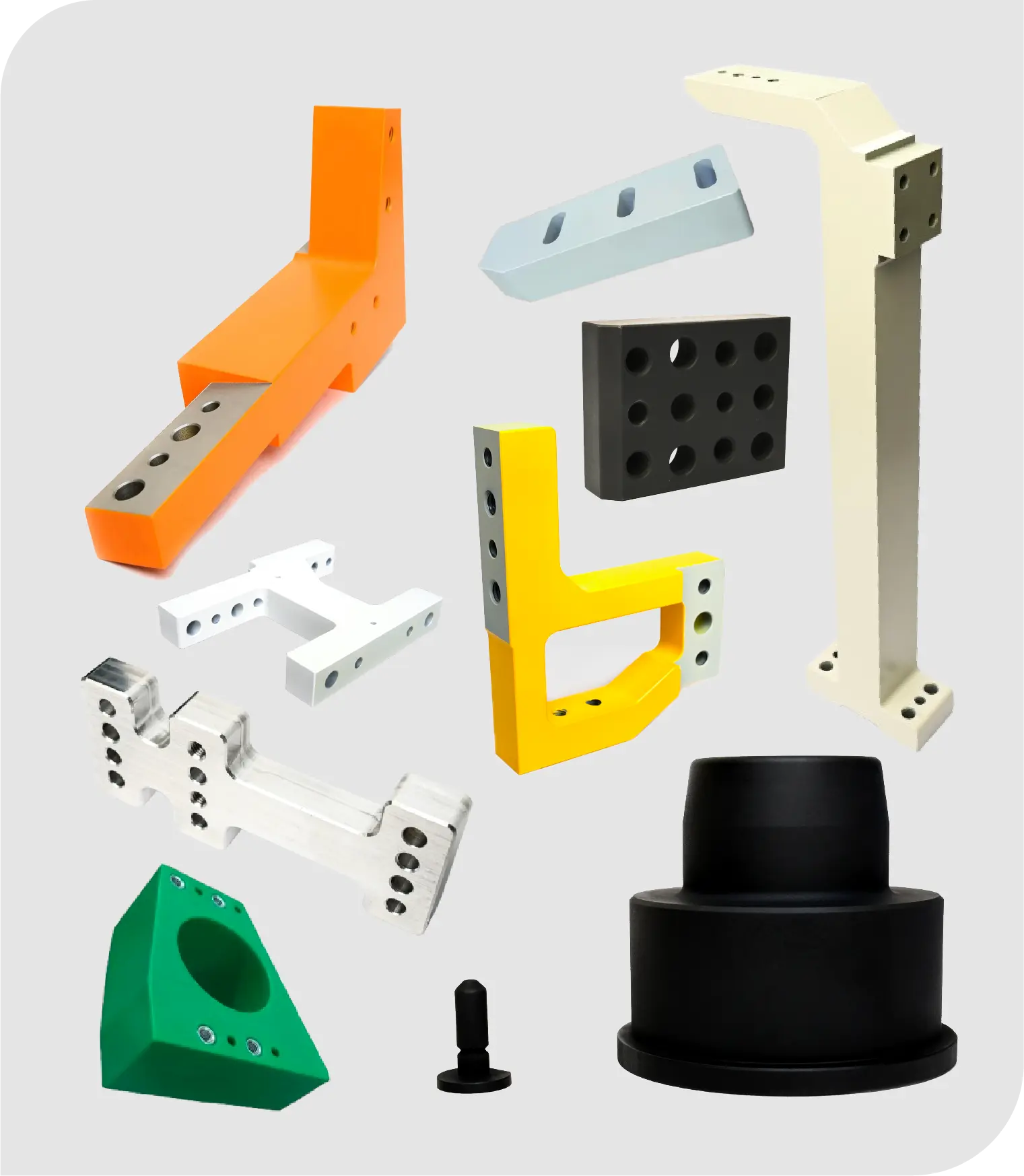 CNC-gefrästes Bauteil