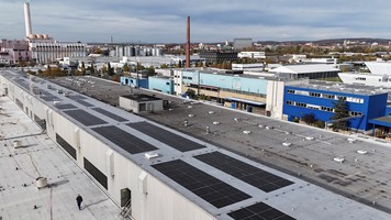 PV-Klebemodule im Einsatz