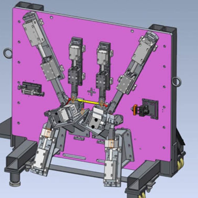 Biegetisch Stabilisator