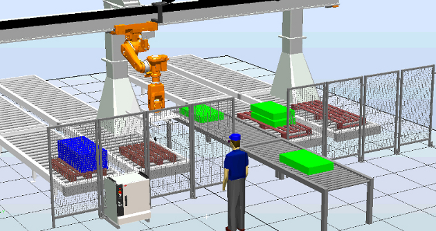 Robot-Studio-Umgebung