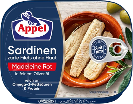 Sardine fillets “Madeleine Rot”