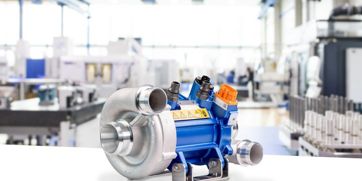 Turbokompressor für Brennstoffzellentechnologie