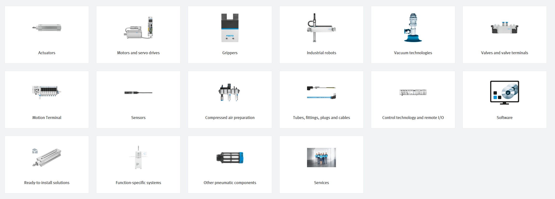 Festo Produktprogramm