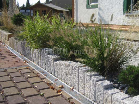 Natursteinmusterfläche