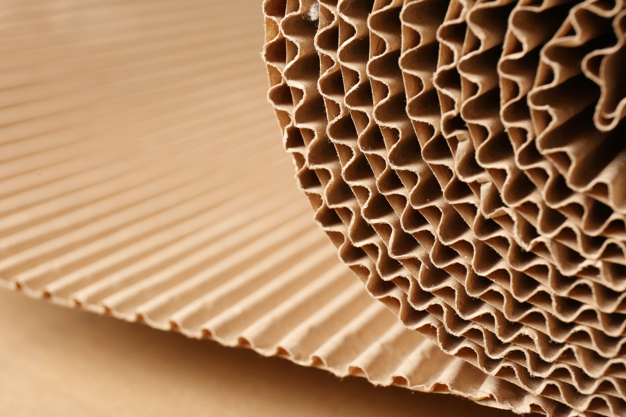 Corrugated board converting