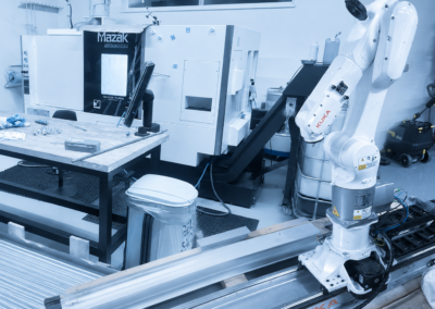 Automatisierte CNC-Beschickung mit KUKA-Roboter