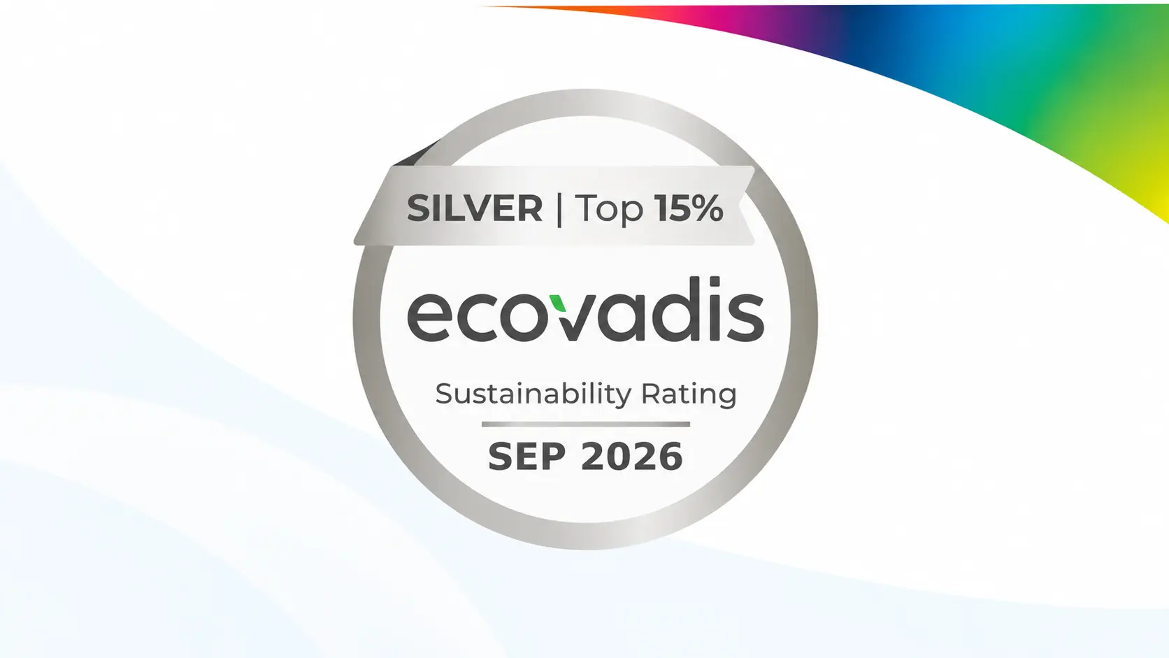 EcoVadis-Silbermedaille