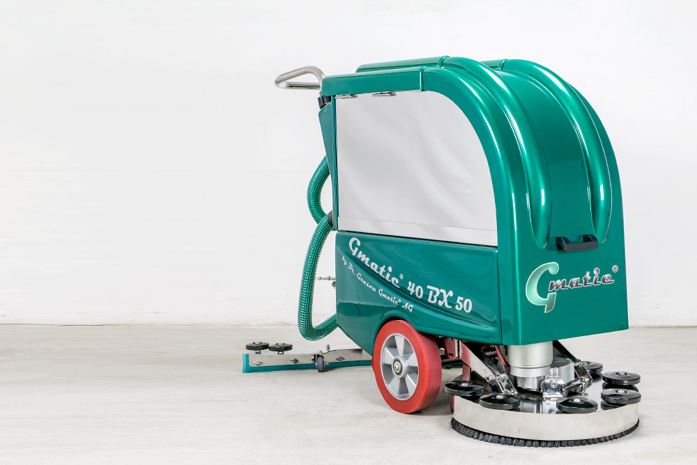 Gebrauchte Scheuersaugmaschine Gmatic 40BX50 vor Aufbereitung