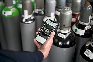 Gasflaschen-Portfolio
