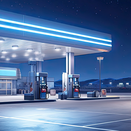 CNG-/Biogas-Tankstellensystem
