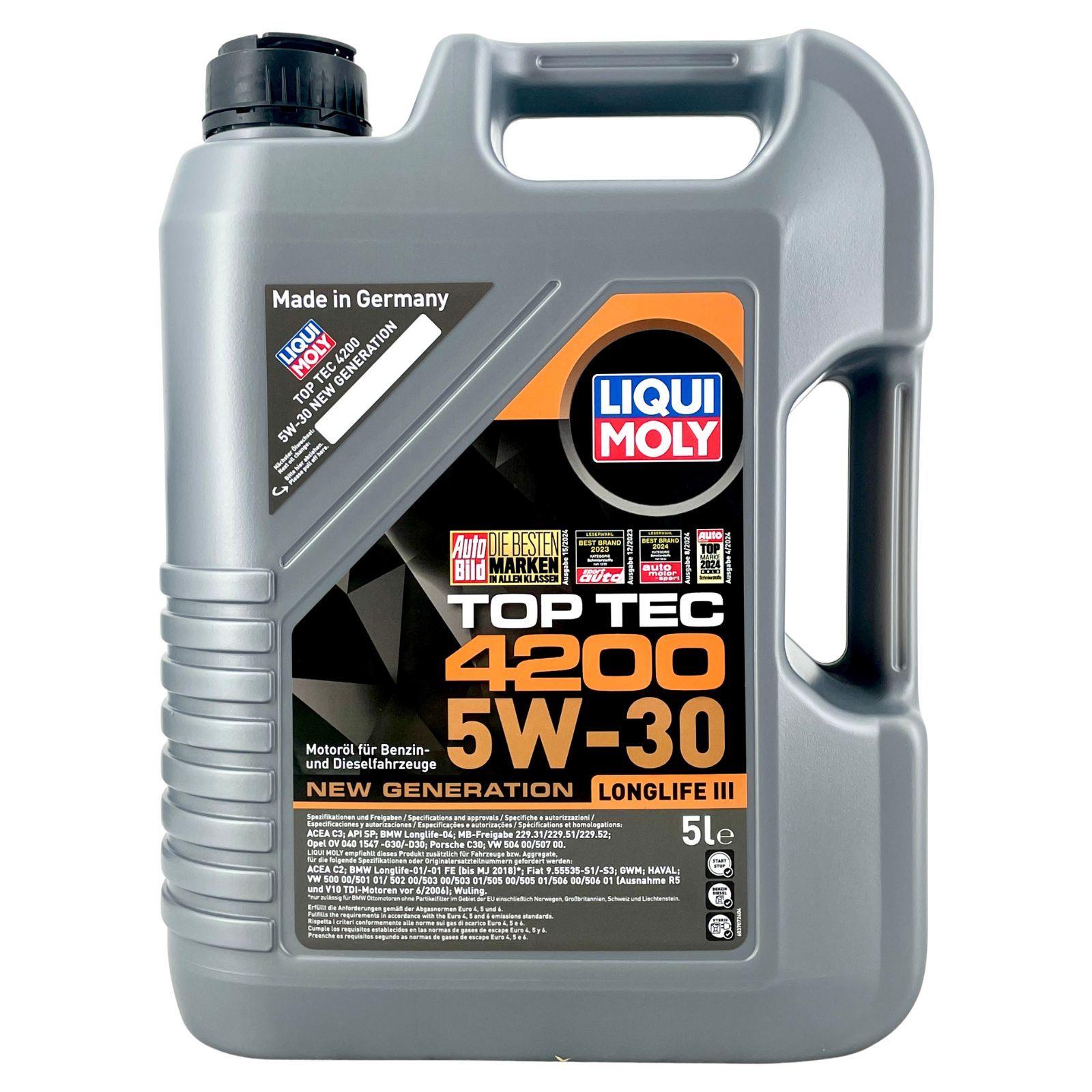 Liqui Moly Top Tec 4200 5W-30, 5 Liter