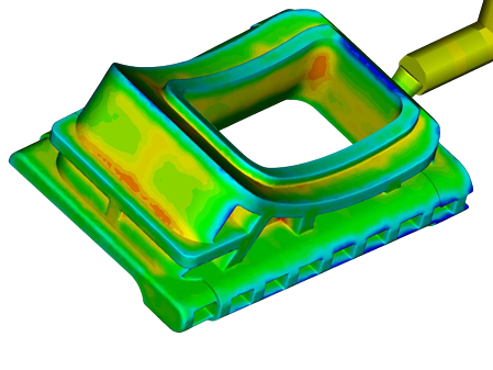 Füllbildsimulation