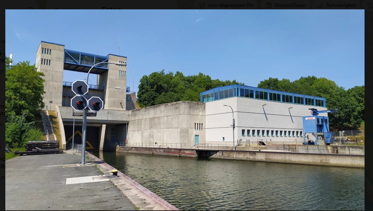 Schleuse Berching am Main-Donau-Kanal – Referenzprojekt