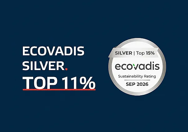 EcoVadis-Silbermedaille Nachhaltigkeitsleistung