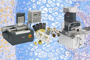 Cutting and grinding thin-section technique for hard samples