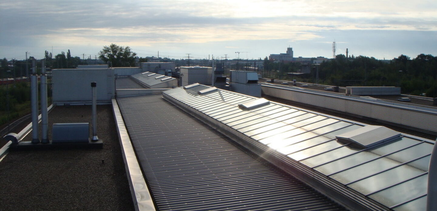 Positioning of the transfer station for the Calau solar park